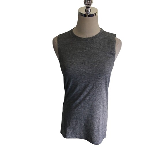 Fabletics T-Shirt Women's Size XS Gray Heather The Front Row Sleeveless - Picture 1 of 7